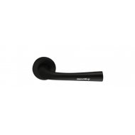 Πόμολο πόρτας No 2361 Zogometal - Μαύρο Soft Touch