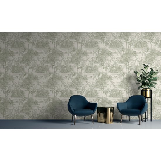 Ταπετσαρία τοίχου floral Eden 1005x53cm