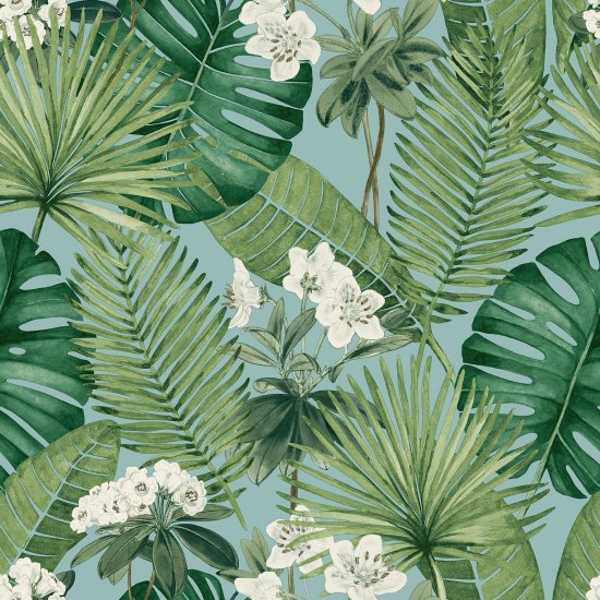 Ταπετσαρία τοίχου floral Eden 1005x53cm