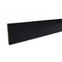 Μπάζα μαύρη ματ πλαστική Volpato 10cm x 4 m
