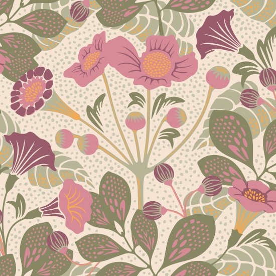 Ταπετσαρία τοίχου floral