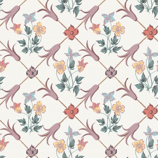 Ταπετσαρία τοίχου floral