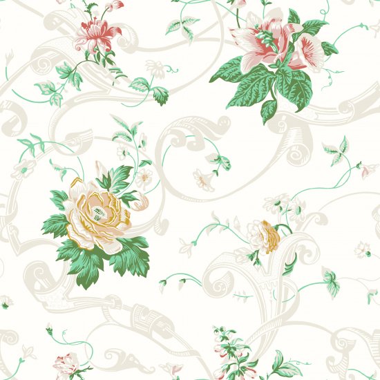 Ταπετσαρία τοίχου floral