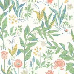 Ταπετσαρία τοίχου floral