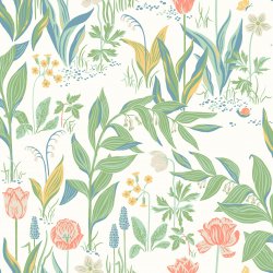 Ταπετσαρία τοίχου floral