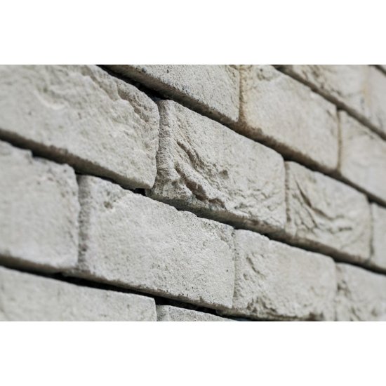 Διακοσμητικό τουβλάκι επένδυσης τοίχου - Brick Λευκό