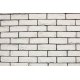 Διακοσμητικό τουβλάκι επένδυσης τοίχου - Brick Λευκό