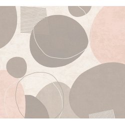 Ταπετσαρία τοίχου συλλογής Geo Effect 1005x53mm