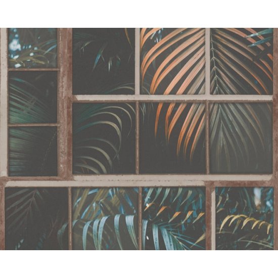 Ταπετσαρία τοίχου floral Industrial 1005x53cm