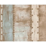 Ταπετσαρία τοίχου ριγέ Industrial 1005x53cm