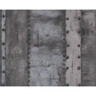 Ταπετσαρία τοίχου ριγέ Industrial 1005x53cm