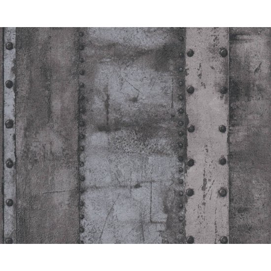 Ταπετσαρία τοίχου ριγέ Industrial 1005x53cm