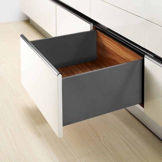 Μηχανισμός συρταριού με φρένο DTC 23,8x50εκ. slim box ανθρακί Μηχανισμός συρταριού με φρένο DTC 23,8x50εκ. slim box ανθρακί