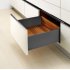 Μηχανισμός συρταριού με φρένο DTC 12,6x50εκ. slim box ανθρακί