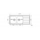 Νεροχύτης Athena Extra 116x50 Νεροχύτης Athena Extra 116x50