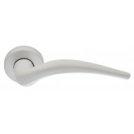 Πόμολο πόρτας No 2071 Zogometal - Λευκό Soft Touch
