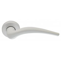 Πόμολο πόρτας No 2071 Zogometal - Λευκό Soft Touch