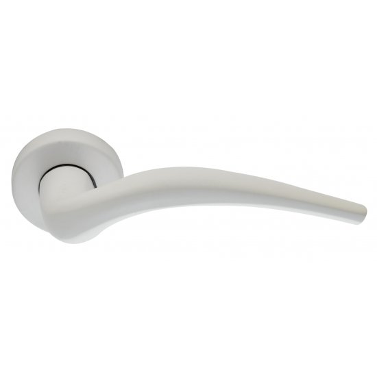 Πόμολο πόρτας No 2071 Zogometal - Λευκό Soft Touch