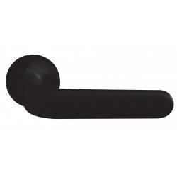 Πόμολο πόρτας No 2311 Zogometal - Μαύρο Soft Touch