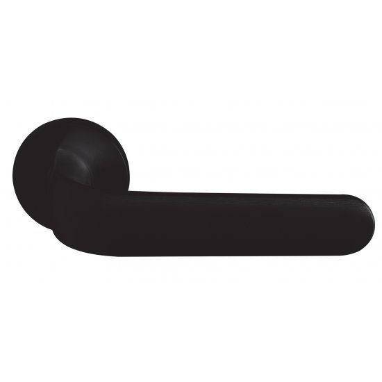 Πόμολο πόρτας No 2311 Zogometal - Μαύρο Soft Touch