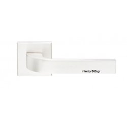 Πόμολο πόρτας No 376 Zogometal - Λευκό  Soft Touch