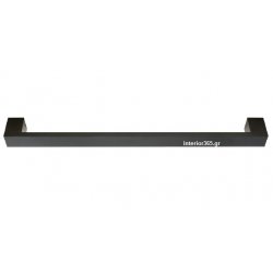Λαβή εξώθυρας Νο 3031 Zogometal - Μαύρο Soft Touch
