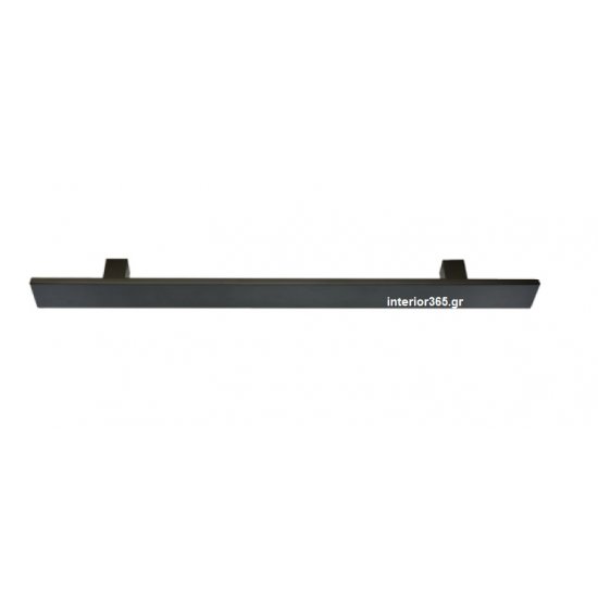 Λαβή εξώθυρας Νο 3270 Zogometal - Μαύρο Soft Touch