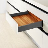 Μηχανισμός συρταριού με φρένο DTC 8,8x50εκ. slim box ανθρακί