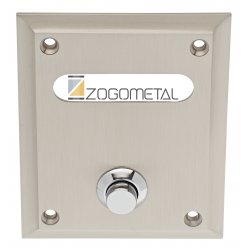Κουδούνι πόρτας Νο 470 Zogometal - Νικελ Ματ/Χρώμιο