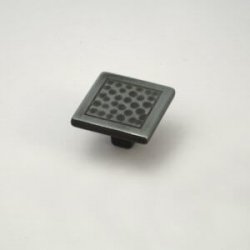 Πομολάκι επίπλων οξειδωμένο μαύρο 3cm