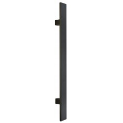 Λαβή εξώθυρας Νο 3020 Zogometal - Μαύρο Soft Touch