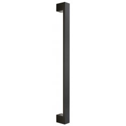 Λαβή εξώθυρας Νο 3021 Zogometal - Μαύρο Soft Touch
