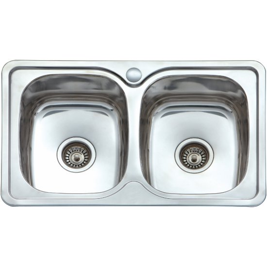 Νεροχύτης ανοξείδωτος 2 γούρνες 760x460x175mm ecoSink Νεροχύτης ανοξείδωτος 2 γούρνες 760x460x175mm ecoSink