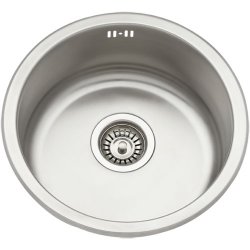Νεροχύτης ανοξείδωτος 1 γούρνα στρογγυλή Φ422x170mm ecoSink
