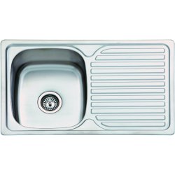 Νεροχύτης ανοξείδωτος 1 γούρνα / μαξιλάρι 800x480x180mm ecoSink