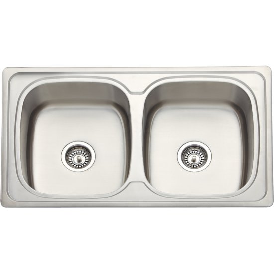 Νεροχύτης ανοξείδωτος 2 γούρνες 860x500x180mm ecoSink Νεροχύτης ανοξείδωτος 2 γούρνες 860x500x180mm ecoSink