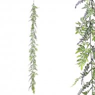 ΓΙΡΛΑΝΤΑ ΠΡΑΣΙΝΑΔΑΣ ME ΜΩΒ ΑΝΘΑΚΙΑ - Υ150cm 3/36ΚΙ