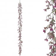 ΓΙΡΛΑΝΤΑ ΠΡΑΣΙΝΑΔΑΣ ME ΜΩΒ ΑΝΘΑΚΙΑ - Υ150cm 3/36ΚΙ