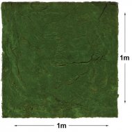 ΜΟΚΕΤΑ ΒΡΥΑ ΠΡΑΣΙΝΟ ΠΛΑΚΑΚΙ - 100x100cm 24/ΚΙΒ