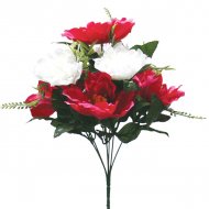 ΜΠΟΥΚΕΤΟ MIX ΦΟΥΞ ΜΑΝΩΛΙΑ-ΧΡΥΣΑΝΘΕΜΟ Χ7  Υ42cm. 18