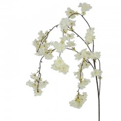 ΚΛΑΔΙ ΡΟΔΑΚΙΝΙΑΣ ΛΕΥΚΟ ΚΡΕΜΑΣΤΟ - Υ94/130cm 600/ΚΙ