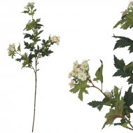 ΚΛΑΔΙ ΠΡΑΣΙΝΟ ΜΕ ΑΝΘΑΚΙΑ ΕΚΡΟΥ/ΡΟΖ - Υ76cm 24/288Κ
