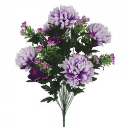 ΜΠΟΥΚΕΤΟ ΜΩΒ ΜΙΧ ΑΝΕΜΩΝΗ-ΧΡΥΣΑΝΘΕΜΟ - Y59.5cm 12/3
