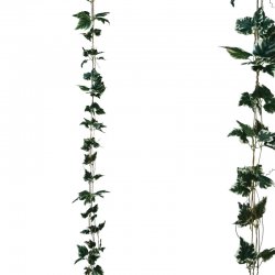 ΓΙΡΛΑΝΤΑ ΔΙΧΡΩΜΟ ΠΡΑΣΙΝΟ ΚΙΣΣΟΣ Χ3 - Υ270cm 1/132Κ