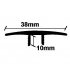 ΠΡΟΦΙΛ LAMINATE ΙΣΟΠΕΔΟ ΧΡΥΣΟ   38Χ2750mm 