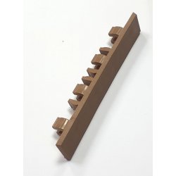 ΤΑΠΑ ΠΛΑΣΤΙΚΗ ΓΙΑ WPC ΠΕΡΙΦΡΑΞΗΣ Φ12 50150 TEAK 