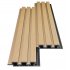 WPC PANEL 2ης ΓΕΝΙΑΣ ΜΕ 3D ΠΗΧΑΚΙΑ 25/147.5mm LIGHT OAK  5550 