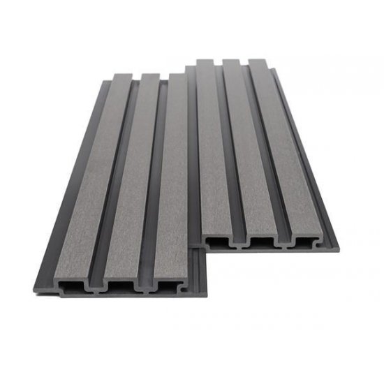 WPC PANEL ΜΕ 3D ΠΗΧΑΚΙΑ 25/176.5mm L.GREY 8550 
