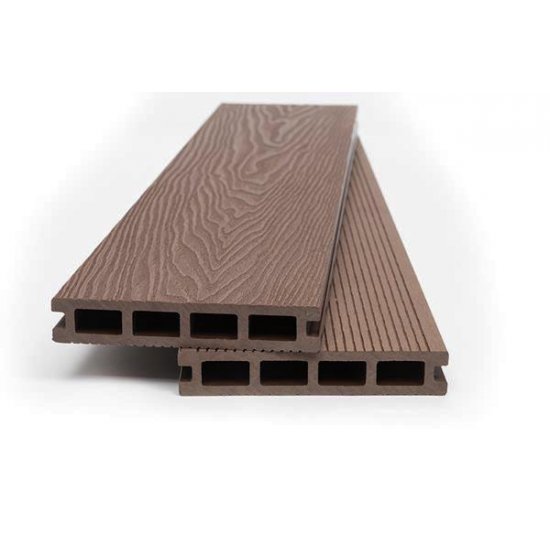 DECK-WPC ΔΑΠΕΔΟΥ ΝΕΑΣ ΓΕΝΙΑΣ 25/146mm L.BROWN 8040 