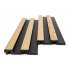 PS PANEL  ΜΕ 3D ΠΗΧΑΚΙΑ F4 RESIDENCE 21/122 mm  NAT.OAK/BLACK 